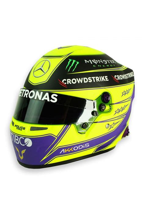 lewis hamilton mini helmet 2022.